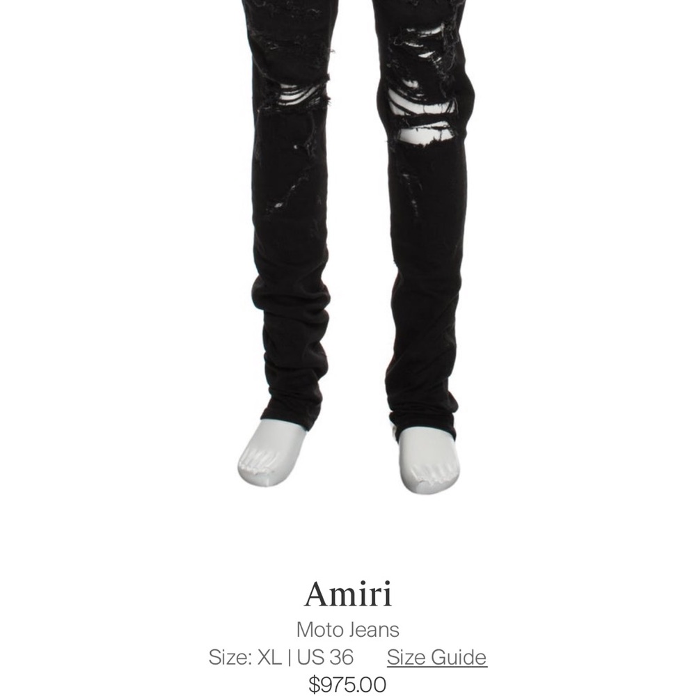 Amiri Moto Jeans